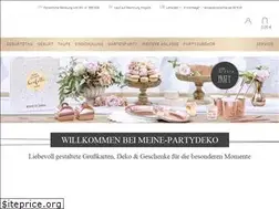 Sites similar to meine-partydeko.de