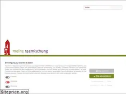 Sites similar to meine-teemischung.de