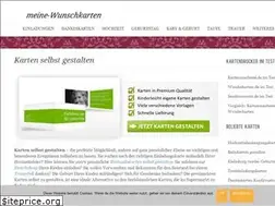 Sites similar to meine-wunschkarten.de