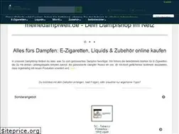 Sites similar to meinedampfwelt.de