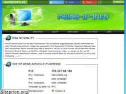 Sites similar to meineipinfo.de