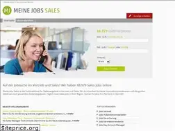 Sites similar to meinejobs-sales.de