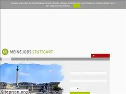 Sites similar to meinejobs-stuttgart.de