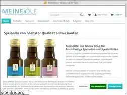 Sites similar to meineoele.de