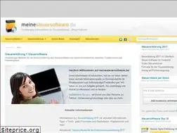 Sites similar to meinesteuersoftware.de