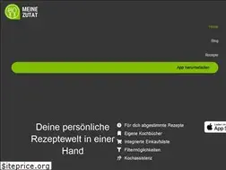 Sites similar to meinezutat.de