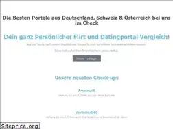 Sites similar to meinflirtportalcheck.com