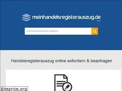 Sites similar to meinhandelsregisterauszug.de