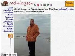 Sites similar to meiningsen.de