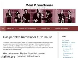 Sites similar to meinkrimidinner.com