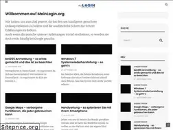 Sites similar to meinlogin.org