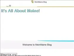Sites similar to meinmaine.com