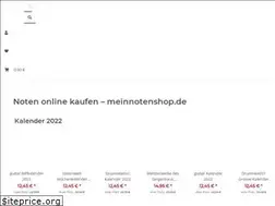 Sites similar to meinnotenshop.de