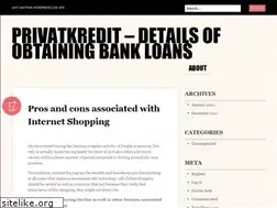 Sites similar to meinprivatkredit62.wordpress.com