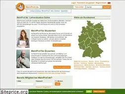 Sites similar to meinprof.de