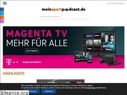 Sites similar to meinsportpodcast.de
