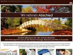 Sites similar to meintrauerfall.de