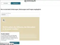Sites similar to meinung.de