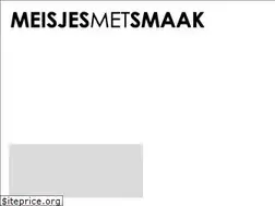Sites similar to meisjesmetsmaak.nl
