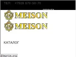 Sites similar to meison.ru