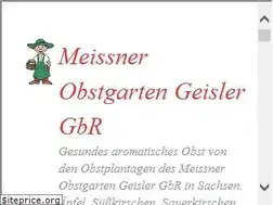 Sites similar to meissner-obstgarten-geisler.de