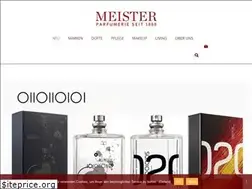 Sites similar to meister-parfumerie.de
