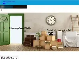 Sites similar to meisterraeumungen.ch