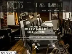 Sites similar to meistersbarbershop.com