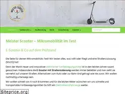 Sites similar to meisterscooter.de
