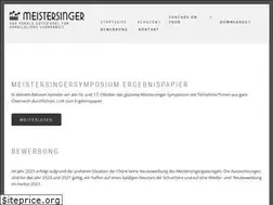 Sites similar to meistersinger.info