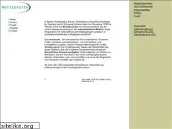 Sites similar to meistersite.de