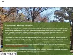 Sites similar to meistersrealm.com