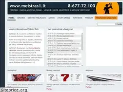 Sites similar to meistras1.lt