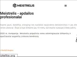 Sites similar to meistrelis.lt