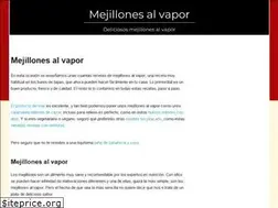 Sites similar to mejillonesalvapor.es