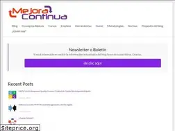 Sites similar to mejoracontinua.org