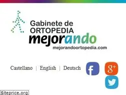 Sites similar to mejorandoortopedia.com