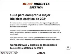Sites similar to mejorbicicletaestatica.com