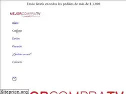 Sites similar to mejorcompratv.com