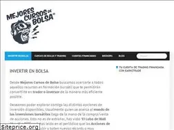 Sites similar to mejorescursosdebolsa.com