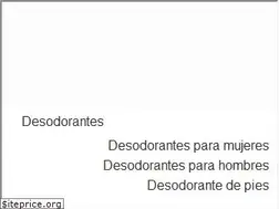 Sites similar to mejoresdesodorantes.top