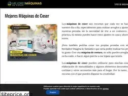 Sites similar to mejoresmaquinasdecoser.com
