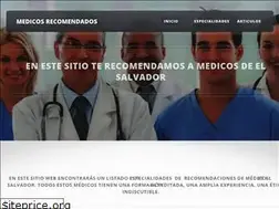 Sites similar to mejoresmedicosdeelsalvador.com
