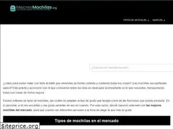 Sites similar to mejoresmochilas.org