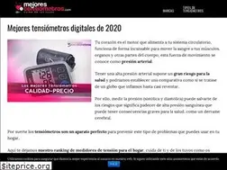 Sites similar to mejorestensiometros.com