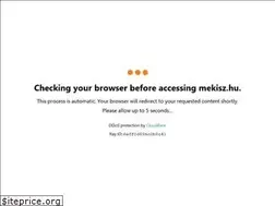 Sites similar to mekisz.hu