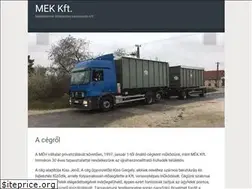 Sites similar to mekkft.hu