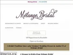 Sites similar to melangebridal.com