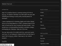 Sites similar to melaniechernock.com