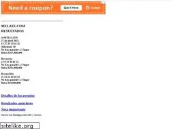 Sites similar to melate.com